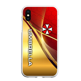 Чехол для iPhone XS Max матовый с принтом UMBRELLA CORPORATION в Новосибирске, Силикон | Область печати: задняя сторона чехла, без боковых панелей | corp | corporation | resident evil | umbrella | umbrella corporation | зомби апокалипсис | зонт | игра