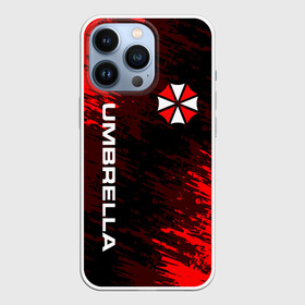 Чехол для iPhone 13 Pro с принтом UMBRELLA CORPORATION. в Новосибирске,  |  | corp | corporation | resident evil | umbrella | umbrella corporation | зомби апокалипсис | зонт | игра