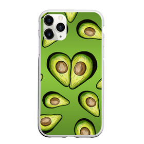 Чехол для iPhone 11 Pro матовый с принтом Люблю авокадо в Новосибирске, Силикон |  | Тематика изображения на принте: food | green | vegetarian | вегетарианец | влюбленность | влюбленные | вместе навсегда | девушке | здоровый | здоровый образ жизни | зелень | кружка | любимая | любимый | люблю | май | натуральный