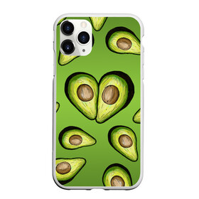 Чехол для iPhone 11 Pro Max матовый с принтом Люблю авокадо в Новосибирске, Силикон |  | Тематика изображения на принте: food | green | vegetarian | вегетарианец | влюбленность | влюбленные | вместе навсегда | девушке | здоровый | здоровый образ жизни | зелень | кружка | любимая | любимый | люблю | май | натуральный