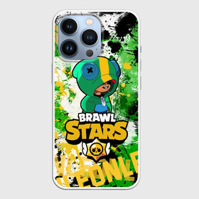 Чехол для iPhone 13 Pro с принтом Brawl Stars Leon в Новосибирске,  |  | brawl | brawl stars | leon | leon selly | leon shark | shark | stars | бравл старс | брол старс | игра | леон | мобильная игра | мобильные игры