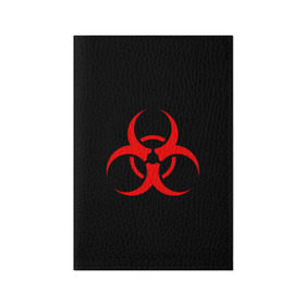 Обложка для паспорта матовая кожа с принтом Plague inc в Новосибирске, натуральная матовая кожа | размер 19,3 х 13,7 см; прозрачные пластиковые крепления | Тематика изображения на принте: game | ncov2019 | plague inc | warning | вирус | знак | игра | китай | коронавирус | опасность | символ