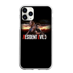 Чехол для iPhone 11 Pro Max матовый с принтом Resident Evil 3 в Новосибирске, Силикон |  | carlos oliveira | jill valentine | nemesis | re 3 | resident evil 3 remake | джил вэлентайн | карлос оливейра | немезида | немезис | обитель зла