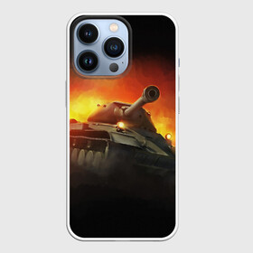 Чехол для iPhone 13 Pro с принтом Tank в Новосибирске,  |  | 23 февраля | армия | военная тематика | военная техника | военные | военный | защитник отечества | оружие | праздник | праздник защитника | силовые структуры | танк