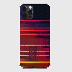 Чехол для iPhone 12 Pro Max с принтом Glitch of gradient в Новосибирске, Силикон |  | abstract | geometry | glitch | gradient | абстракция | геометрия | глич | градиент | линии | полосы