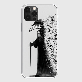 Чехол для iPhone 12 Pro Max с принтом Чумной доктор в Новосибирске, Силикон |  | lord | plague | болезнь | вороны | доктор | маска | птицы | чумной