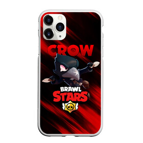 Чехол для iPhone 11 Pro матовый с принтом BRAWL STARS CROW в Новосибирске, Силикон |  | bibi | brawl stars | crow | el brown | leon | leon shark | max | sally leon | shark | stars | werewolf | акула | биби | ворон | леон | оборотень