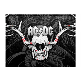 Обложка для студенческого билета с принтом AC/DC  в Новосибирске, натуральная кожа | Размер: 11*8 см; Печать на всей внешней стороне | Тематика изображения на принте: ac dc | acdc | back in black | columbia | epic | force | guitar | pop | rock | vevo | ангус | блюз | рок | хард | янг