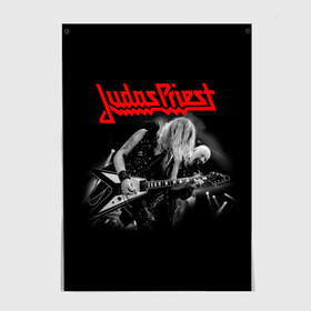 Постер с принтом JUDAS PRIEST. в Новосибирске, 100% бумага
 | бумага, плотность 150 мг. Матовая, но за счет высокого коэффициента гладкости имеет небольшой блеск и дает на свету блики, но в отличии от глянцевой бумаги не покрыта лаком | firepower | judas priest | бог металла | джудас прист | иуда прист | музыка | роб хэлфорд | рок | рок н ролл | хэви метал