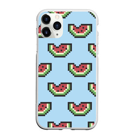 Чехол для iPhone 11 Pro матовый с принтом Пиксельный арбуз в Новосибирске, Силикон |  | minecraft | арбуз | арбузы | майнкрафт | пиксели | пиксель | фрукт | фрукты | ягода | ягоды