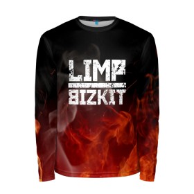 Мужской лонгслив 3D с принтом LIMP BIZKIT в Новосибирске, 100% полиэстер | длинные рукава, круглый вырез горловины, полуприлегающий силуэт | dj lethal | limp bizkit | rock | джон отто | лимп бизкит | майк смит | музыка | роб уотерс | рок | сэм риверс | терри бальзамо | уэс борланд | фред дёрст