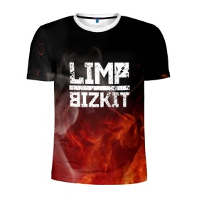 Мужская футболка 3D спортивная с принтом LIMP BIZKIT в Новосибирске, 100% полиэстер с улучшенными характеристиками | приталенный силуэт, круглая горловина, широкие плечи, сужается к линии бедра | dj lethal | limp bizkit | rock | джон отто | лимп бизкит | майк смит | музыка | роб уотерс | рок | сэм риверс | терри бальзамо | уэс борланд | фред дёрст