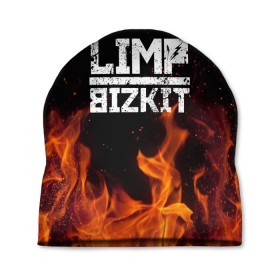 Шапка 3D с принтом LIMP BIZKIT в Новосибирске, 100% полиэстер | универсальный размер, печать по всей поверхности изделия | dj lethal | limp bizkit | rock | джон отто | лимп бизкит | майк смит | музыка | роб уотерс | рок | сэм риверс | терри бальзамо | уэс борланд | фред дёрст