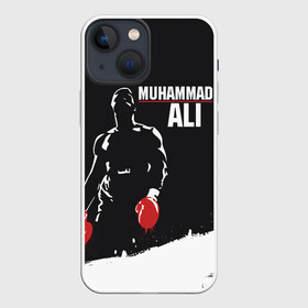 Чехол для iPhone 13 mini с принтом Muhammad Ali в Новосибирске,  |  | ali | muhammad ali | the greatest | али | бокс | мухамед али | мухаммед али