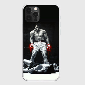 Чехол для iPhone 12 Pro Max с принтом Muhammad Ali в Новосибирске, Силикон |  | Тематика изображения на принте: ali | muhammad ali | the greatest | али | бокс | мухамед али | мухаммед али