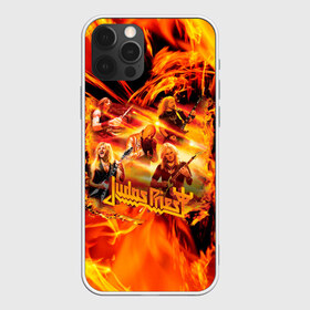 Чехол для iPhone 12 Pro Max с принтом Judas Priest в Новосибирске, Силикон |  | Тематика изображения на принте: judas | priest | грув метал | группа | рок | хард рок | хеви метал