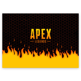 Поздравительная открытка с принтом APEX LEGENDS  в Новосибирске, 100% бумага | плотность бумаги 280 г/м2, матовая, на обратной стороне линовка и место для марки
 | apex | apex legends | battle | battle royal | bloodhound | titanfall | wraith | апекс | апекс легендс | батл рояль | битва | война | каустик | королевская битва