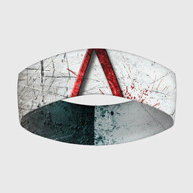 Повязка на голову 3D с принтом Assassins Creed в Новосибирске,  |  | blood | game | асасин | ассасин | ассасин крид | ассассин | ассассин крид | дезмонд майлс | дитя ассассинов | игра | кровь | надпись | оружие