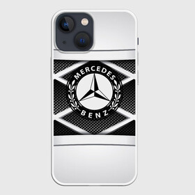 Чехол для iPhone 13 mini с принтом MERCEDES BENZ в Новосибирске,  |  | amg | auto | bmw | honda | jdm | mercedes | nissan | porsche | racing | sport | toyota | автомобил | автомобильные | киа | лексус | марка | машины | митсубиси | ниссан | порше | спорт | субару | тесла | тойота | хонда