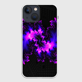 Чехол для iPhone 13 mini с принтом NEON Liquid в Новосибирске,  |  | abstract | abstraction | texture | абстракция | геометрия | иллюзия | обман зрения | оптический узор | текстура