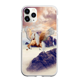Чехол для iPhone 11 Pro матовый с принтом Sea Sunset Horse в Новосибирске, Силикон |  | вечернее небо | закат | конь | крылатый | крылья | легенды | летающий | лошадь | мистический | мифология | мифы | море | морской | облака | облачность | пегас | плед | погода | подушка | скалы | сумка