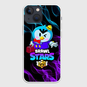 Чехол для iPhone 13 mini с принтом BRAWL STARS MR.P в Новосибирске,  |  | bibi | brawl stars | crow | el brown | leon | leon shark | max | mr.p | sally leon | shark | stars | werewolf | акула | биби | ворон | леон | оборотень | пингвин