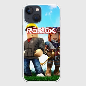 Чехол для iPhone 13 mini с принтом ROBLOX в Новосибирске,  |  | game | gamer | logo | minecraft | roblox | simulator | игра | конструктор | лого | майнкрафт | симулятор | строительство | фигура