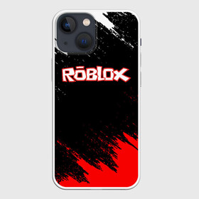 Чехол для iPhone 13 mini с принтом ROBLOX в Новосибирске,  |  | game | gamer | logo | minecraft | roblox | simulator | игра | конструктор | лого | майнкрафт | симулятор | строительство | фигура