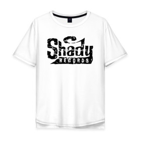 Мужская футболка хлопок Oversize с принтом Eminem Slim Shady в Новосибирске, 100% хлопок | свободный крой, круглый ворот, “спинка” длиннее передней части | beat | eminem | hip hop | hiphop | marshall | mm | music | nigga | radio | rap | record | records | shady | slim | underground | запись | звук | музыка | радио | рекорд | рекордс | рэп | слим | талант | хип хоп | хипхоп | эминем