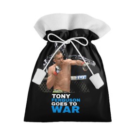 Подарочный 3D мешок с принтом Tony Ferguson в Новосибирске, 100% полиэстер | Размер: 29*39 см | ferguson | tony | американский | без | боец | правил | смешанного | стиля | тони | фергюсон