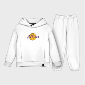 Детский костюм хлопок Oversize с принтом Lakers   Black Mamba в Новосибирске,  |  | basketball | black | bryant | game | james | kobe | kobebryant | lakers | lebron | los angeles | mamba | nba | rip | slam dunk | баскетбол | баскетболист | брайант | браянт | джеймс | игрок | коби | леброн | лейкерс | лос анджеле