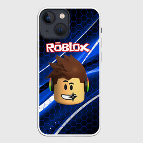 Чехол для iPhone 13 mini с принтом ROBLOX | РОБЛОКС (Z) в Новосибирске,  |  | game | gamer | logo | minecraft | roblox | simulator | игра | конструктор | лого | майнкрафт | симулятор | строительство | фигура