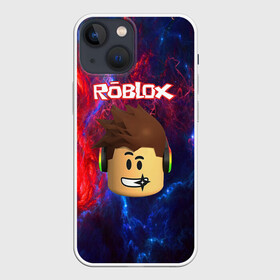 Чехол для iPhone 13 mini с принтом ROBLOX в Новосибирске,  |  | game | gamer | logo | minecraft | roblox | simulator | игра | конструктор | лого | майнкрафт | симулятор | строительство | фигура