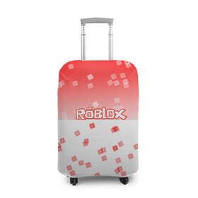 Чехол для чемодана 3D с принтом ROBLOX в Новосибирске, 86% полиэфир, 14% спандекс | двустороннее нанесение принта, прорези для ручек и колес | 3d | roblox | игра | лого | логотип | надпись | онлайн | платформа | роблокс | эмблема