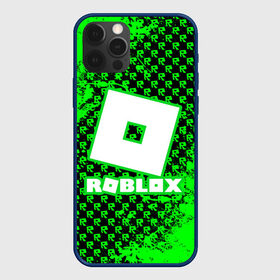 Чехол для iPhone 12 Pro с принтом Roblox. в Новосибирске, силикон | область печати: задняя сторона чехла, без боковых панелей | game | roblox | блок | игра | игрушка | лего | майнкрафт | персонажи | персонажи из кубиков | роблокс | робот