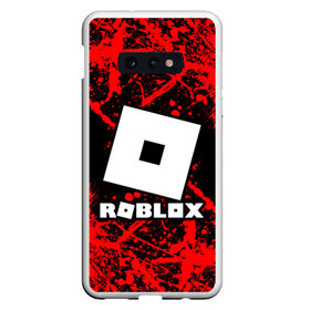 Чехол для Samsung S10E с принтом Roblox в Новосибирске, Силикон | Область печати: задняя сторона чехла, без боковых панелей | game | roblox | блок | игра | игрушка | лего | майнкрафт | персонажи | персонажи из кубиков | роблокс | робот