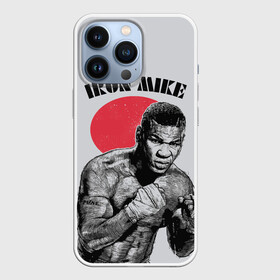 Чехол для iPhone 13 Pro с принтом Iron Mike в Новосибирске,  |  | iron mike | iron mike tyson | mike tyson | бокс | железный майк | майк тайсон | таисон | тайсон
