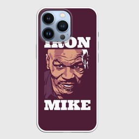 Чехол для iPhone 13 Pro с принтом Mike Tyson в Новосибирске,  |  | iron mike | iron mike tyson | mike tyson | бокс | железный майк | майк тайсон | таисон | тайсон