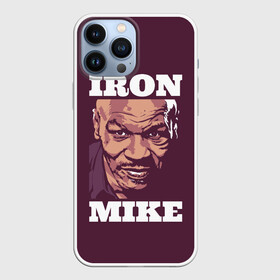 Чехол для iPhone 13 Pro Max с принтом Mike Tyson в Новосибирске,  |  | iron mike | iron mike tyson | mike tyson | бокс | железный майк | майк тайсон | таисон | тайсон