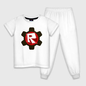 Детская пижама хлопок с принтом ROBLOX в Новосибирске, 100% хлопок |  брюки и футболка прямого кроя, без карманов, на брюках мягкая резинка на поясе и по низу штанин
 | game | gamer | logo | minecraft | roblox | simulator | supreme | игра | конструктор | лого | майнкрафт | персонажи | симулятор | строительство | супреме | суприм | суприме | фигура