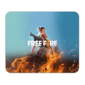 Коврик для мышки прямоугольный с принтом free fire в Новосибирске, натуральный каучук | размер 230 х 185 мм; запечатка лицевой стороны | free fire | freefire | игра free fire | игра фрифаер | фри файр | фрифаер