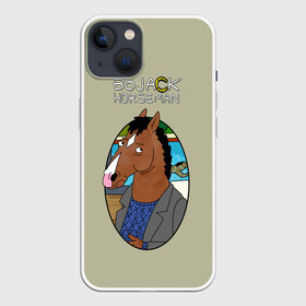 Чехол для iPhone 13 с принтом БоДжек Арт 5 в Новосибирске,  |  | art | bojack horseman | cartoon | netflix | retro | retrowave | бо джек | кино | конь боджек | мультики | мультфильмы | нетфликс | ретро | ретровейв | сериалы