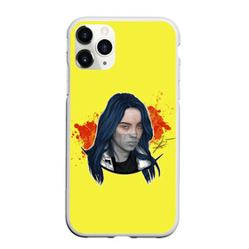 Чехол для iPhone 11 Pro Max матовый с принтом Billie Yellow and Red в Новосибирске, Силикон |  | bad | bad guy | billi | billie | billie eilish | eilish | good girl | music | swag | айлиш | беляш | били | били айлиш | билли | билли айлиш | билли эйлиш | биляш | музка | певица | эйлиш