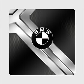 Магнит виниловый Квадрат с принтом BMW в Новосибирске, полимерный материал с магнитным слоем | размер 9*9 см, закругленные углы | amg | auto | bmw | honda | jdm | mercedes | nissan | porsche | racing | sport | toyota | автомобил | автомобильные | киа | лексус | марка | машины | митсубиси | ниссан | порше | спорт | субару | тесла | тойота | хонда