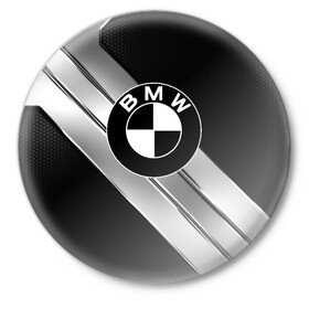 Значок с принтом BMW в Новосибирске,  металл | круглая форма, металлическая застежка в виде булавки | amg | auto | bmw | honda | jdm | mercedes | nissan | porsche | racing | sport | toyota | автомобил | автомобильные | киа | лексус | марка | машины | митсубиси | ниссан | порше | спорт | субару | тесла | тойота | хонда