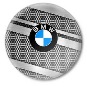 Значок с принтом BMW в Новосибирске,  металл | круглая форма, металлическая застежка в виде булавки | amg | auto | bmw | honda | jdm | mercedes | nissan | porsche | racing | sport | toyota | автомобил | автомобильные | киа | лексус | марка | машины | митсубиси | ниссан | порше | спорт | субару | тесла | тойота | хонда