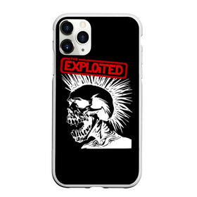 Чехол для iPhone 11 Pro матовый с принтом The Exploited в Новосибирске, Силикон |  | Тематика изображения на принте: punks | punks not dead | the exploited | панк не сдох | панки | уоти | череп | эксплоитед