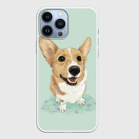 Чехол для iPhone 13 Pro Max с принтом КОРГИ в Новосибирске,  |  | animals | corgi | dogs | pets | puppies | queen | животные | корги | королева | песики | питомцы | собаки | щенки