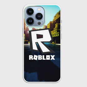 Чехол для iPhone 13 Pro с принтом ROBLOX в Новосибирске,  |  | game | gamer | logo | roblox | игры | логотип | роблокс