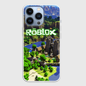 Чехол для iPhone 13 Pro с принтом ROBLOX в Новосибирске,  |  | game | gamer | logo | roblox | игры | логотип | роблокс